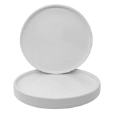 Yukfona plato cerámico frontal mostrando acabado elegante y protección de superficies