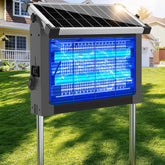 zechuan vista frontal del zapper con luz atractiva y efecto antiinsectos