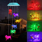 Zeiliuled frontal del móvil con forma de perro, embellece jardines