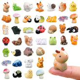 Zerobe vista frontal del paquete, muestra 40 figuras y beneficios decorativos