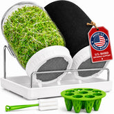 ZESTIGREENS frascos frontales mostrando capacidad y claridad