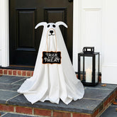 Zesua perro fantasma frontal mostrando diseño acogedor y llamativo
