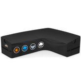 Zettum funda seccional frontal mostrando cobertura completa y protección