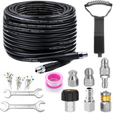 Zgqmcgy empaque frontal del kit jetter, solución completa para desagües