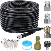 ZOFINE kit frontal mostrando manguera y boquillas, solución completa
