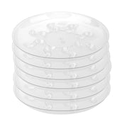 ZZPYXIA plato frontal transparente que protege superficies con estilo