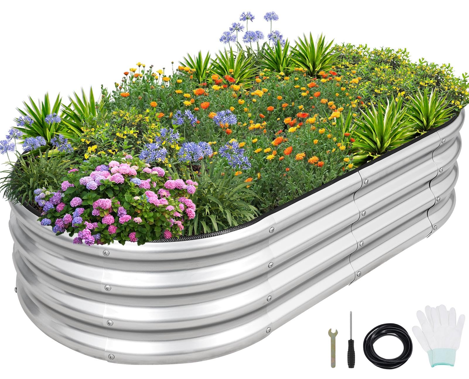 1MORE cama elevada frontal mostrando diseño resistente y estética moderna