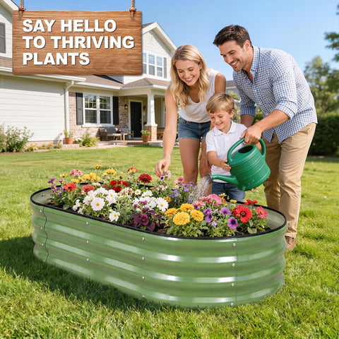 1MORE jardinera en uso con hortalizas para cultivo productivo