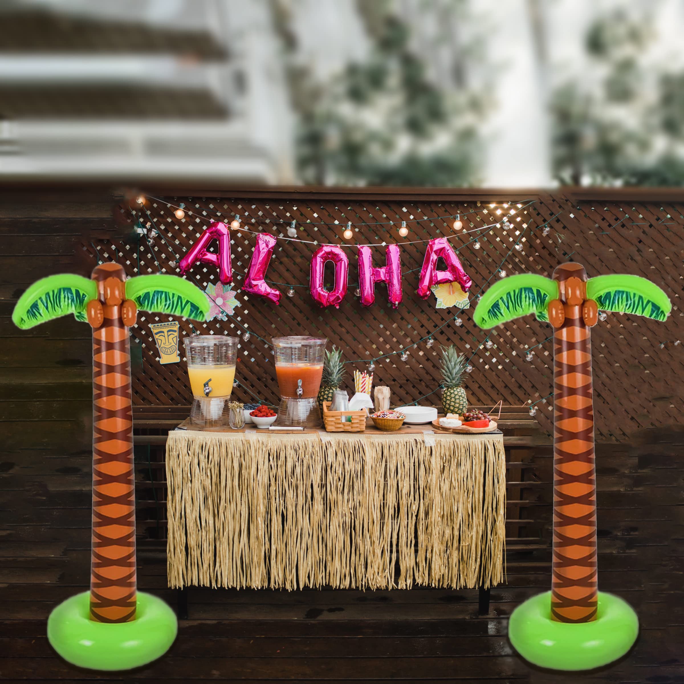 4E's Novelty palmeras en photobooth ideal para fotos de fiesta