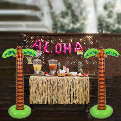 4E's Novelty palmeras en photobooth ideal para fotos de fiesta