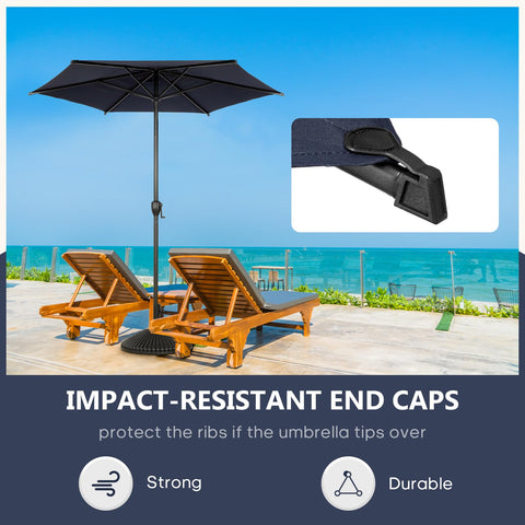 Abba Patio manivela para subir y bajar el parasol con facilidad y seguridad