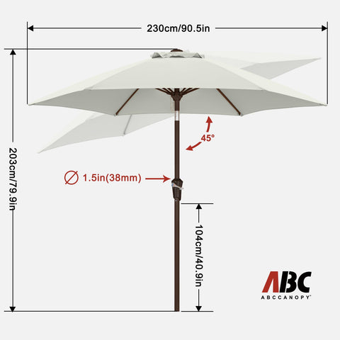 ABCCANOPY en jardín creando sombra confortable y estética