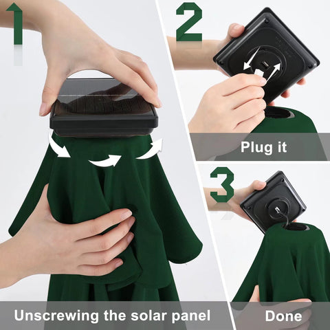 ABCCANOPY comparación de tamaño 9ft, cubre mesas de 42 a 54 pulgadas