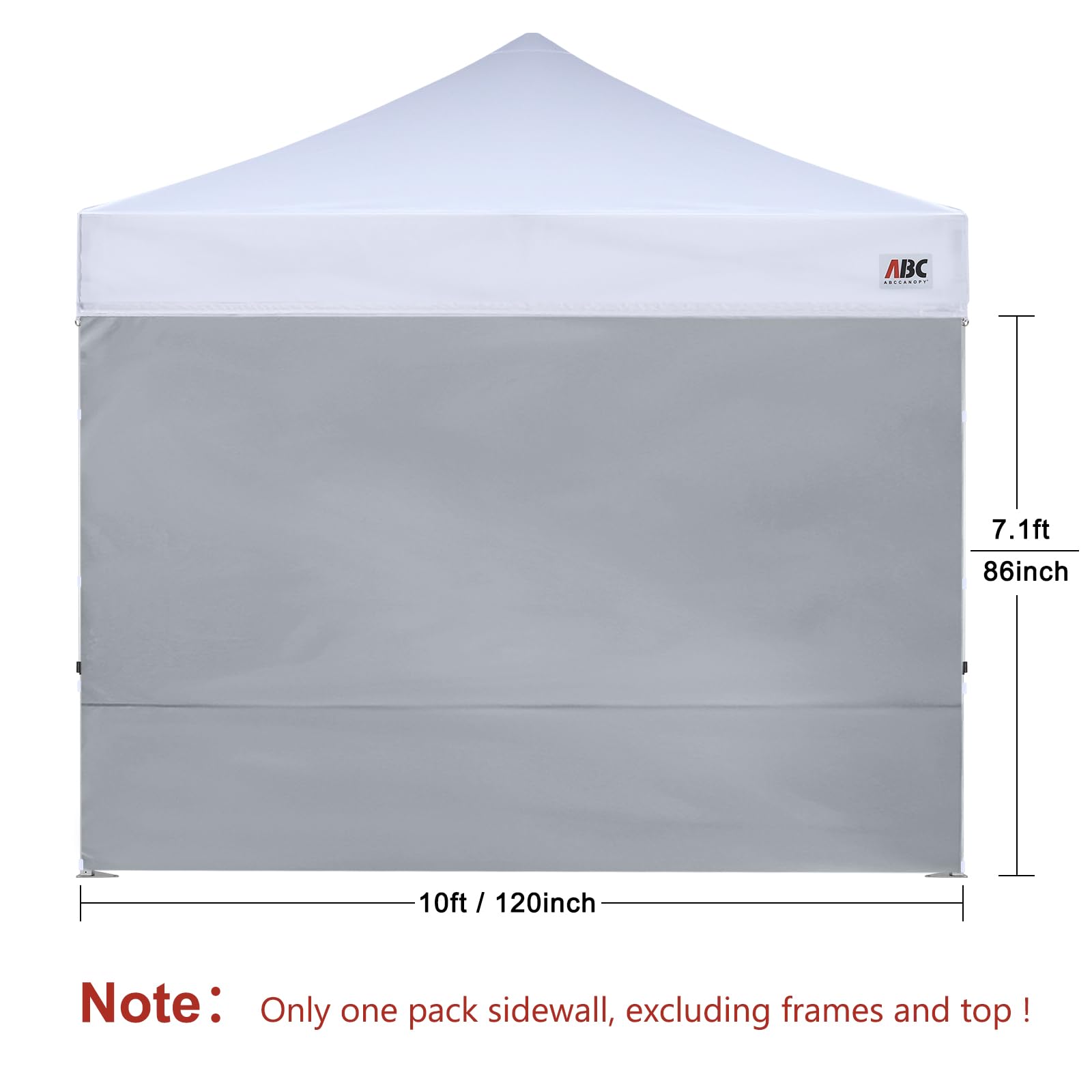 ABCCANOPY detalle del tejido 300D con recubrimiento PU impermeable