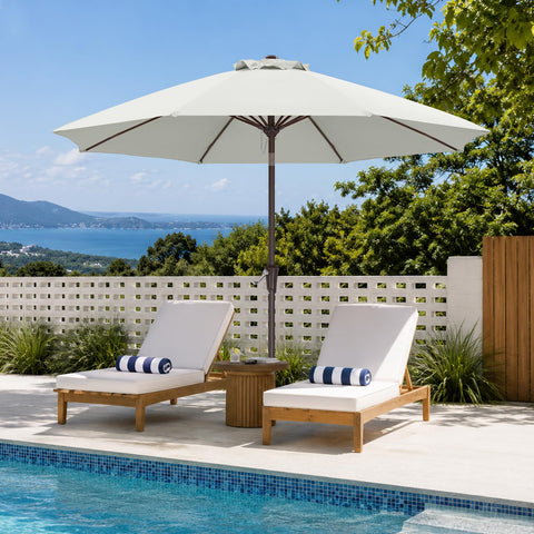 ABCCANOPY en entorno de piscina demostrando uso al aire libre