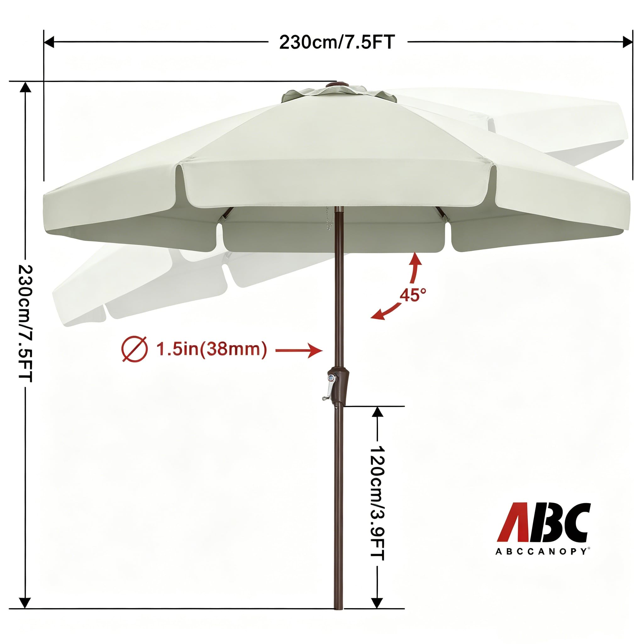 ABCCANOPY uso junto a piscina creando sombra cómoda y agradable