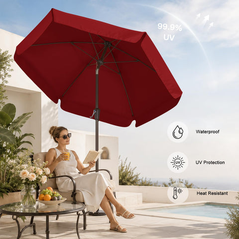 ABCCANOPY sombrilla inclinada 45 grados para sombra direccional