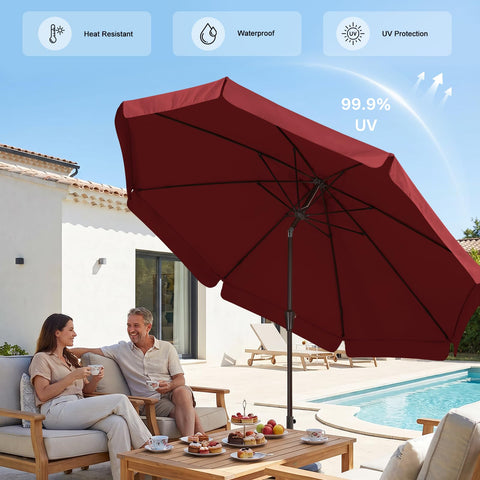 ABCCANOPY botón de inclinación ajustable hasta 45 grados para sombra óptima