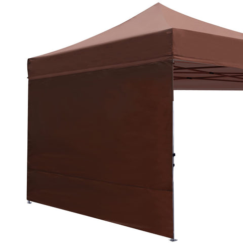 ABCCANOPY panel lateral frontal mostrando cobertura y color marrón beneficios estéticos