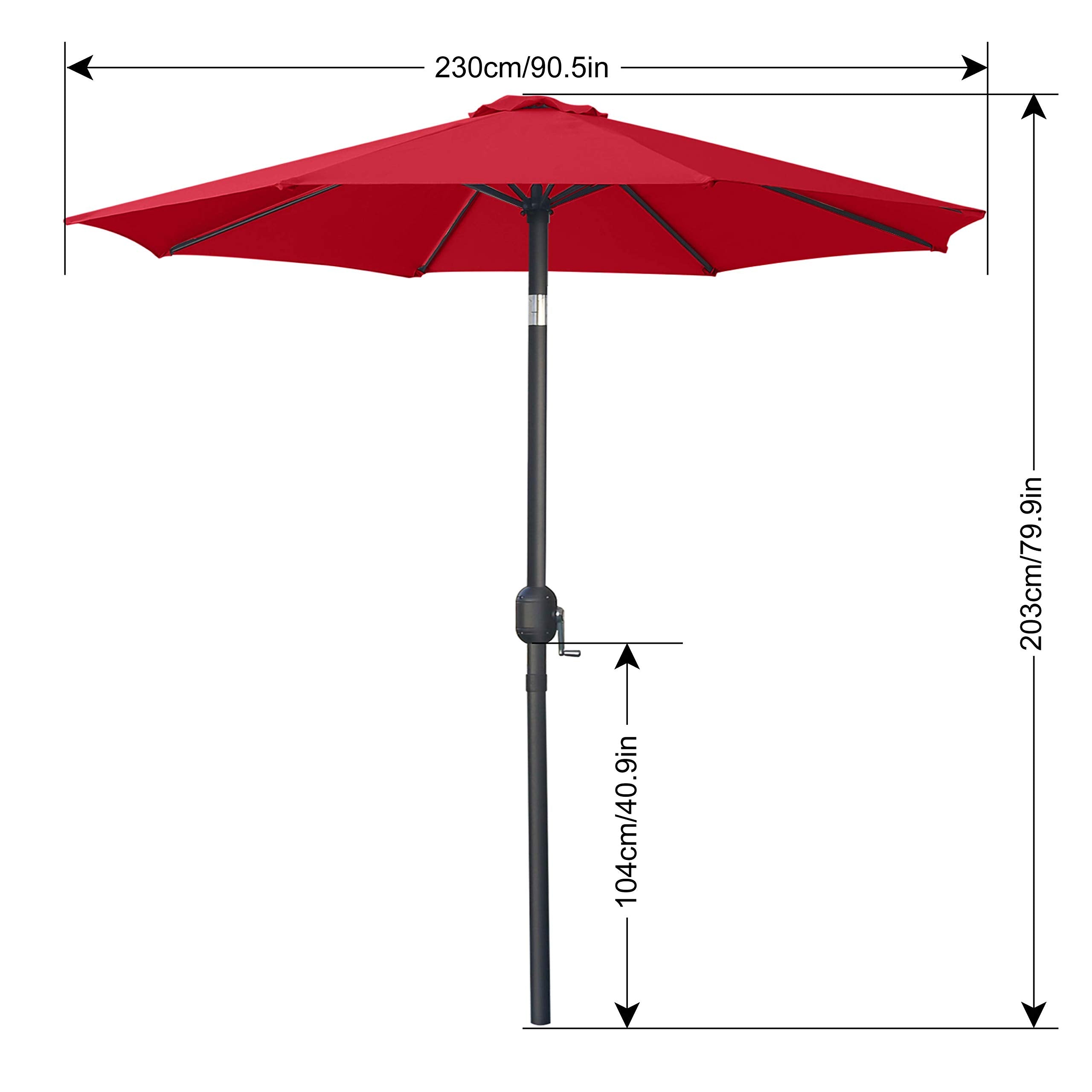 ABCCANOPY textura de tejido UPF50+ que protege del sol