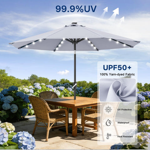 ABCCANOPY textura de la tela teñida en hilo con protección UPF 50+