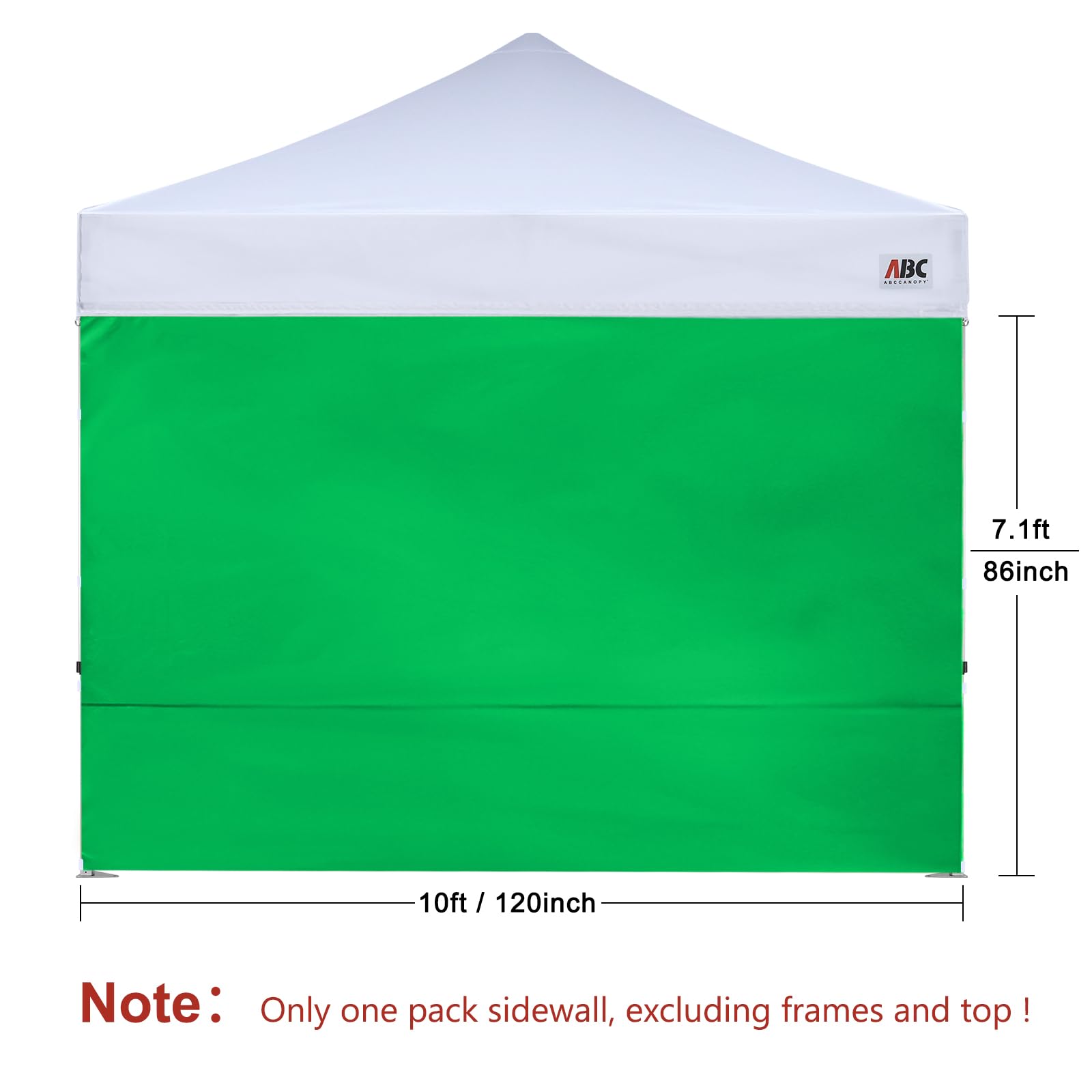 ABCCANOPY primer plano del tejido 300D con recubrimiento PU, muestra resistencia