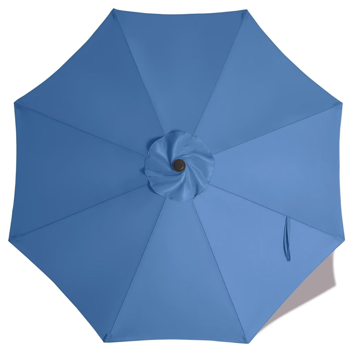 ABCCANOPY cubierta frontal dodgerblue mostrando ajuste y color vibrante