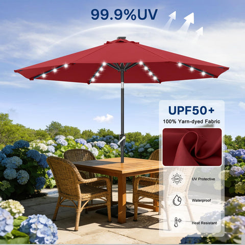 ABCCANOPY sombrilla inclinada 45 grados para sombra dirigida