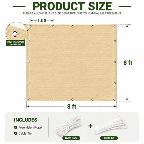 ABOSUN protector de plantas en macetas evita sol directo