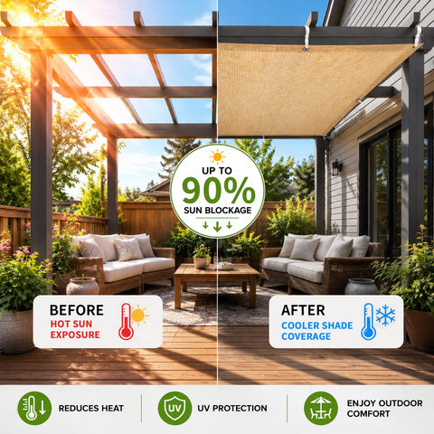 ABOSUN primer plano de la textura HDPE que muestra ventilación y durabilidad