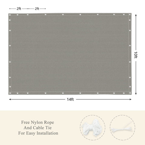 ABOSUN textura del tejido HDPE en primer plano para ventilación