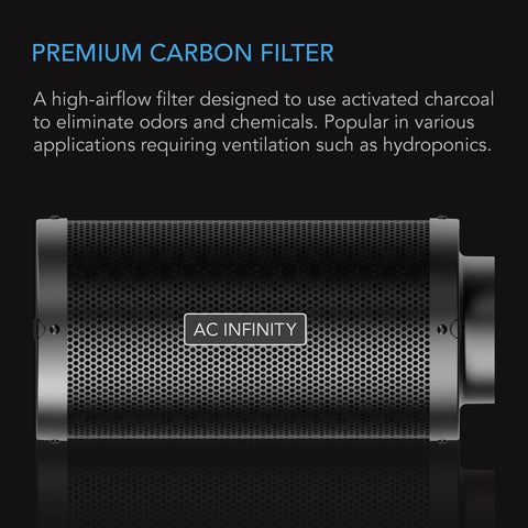 AC Infinity malla galvanizada en primer plano para estructura duradera
