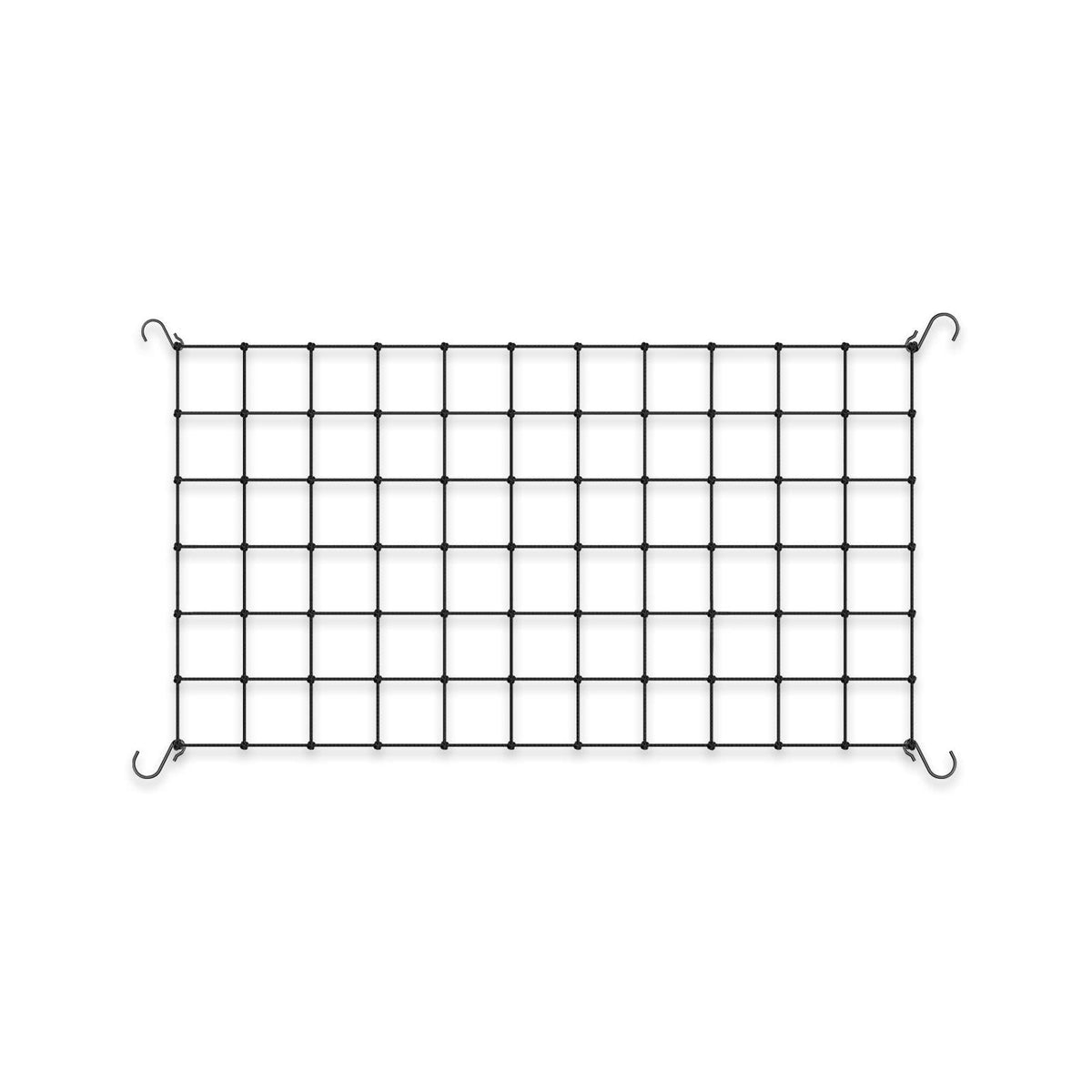 AC Infinity red trellis frontal del empaque mostrando tamaño 2x4' y uso en cultivo