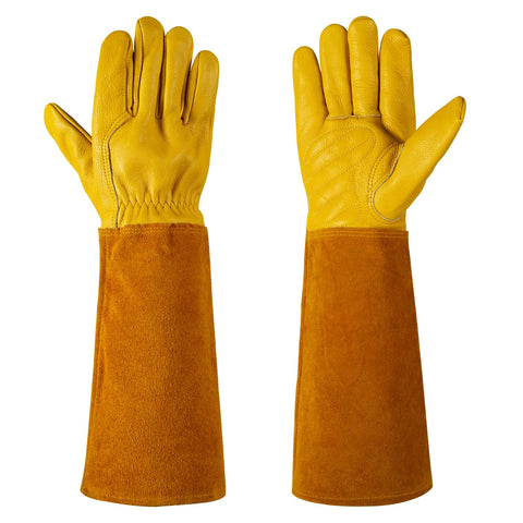 Acdyion vista frontal del empaque y guantes mostrando calidad