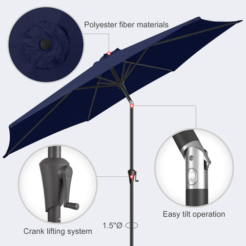 AckMizz poste de acero y costillas, estructura resistente y estable