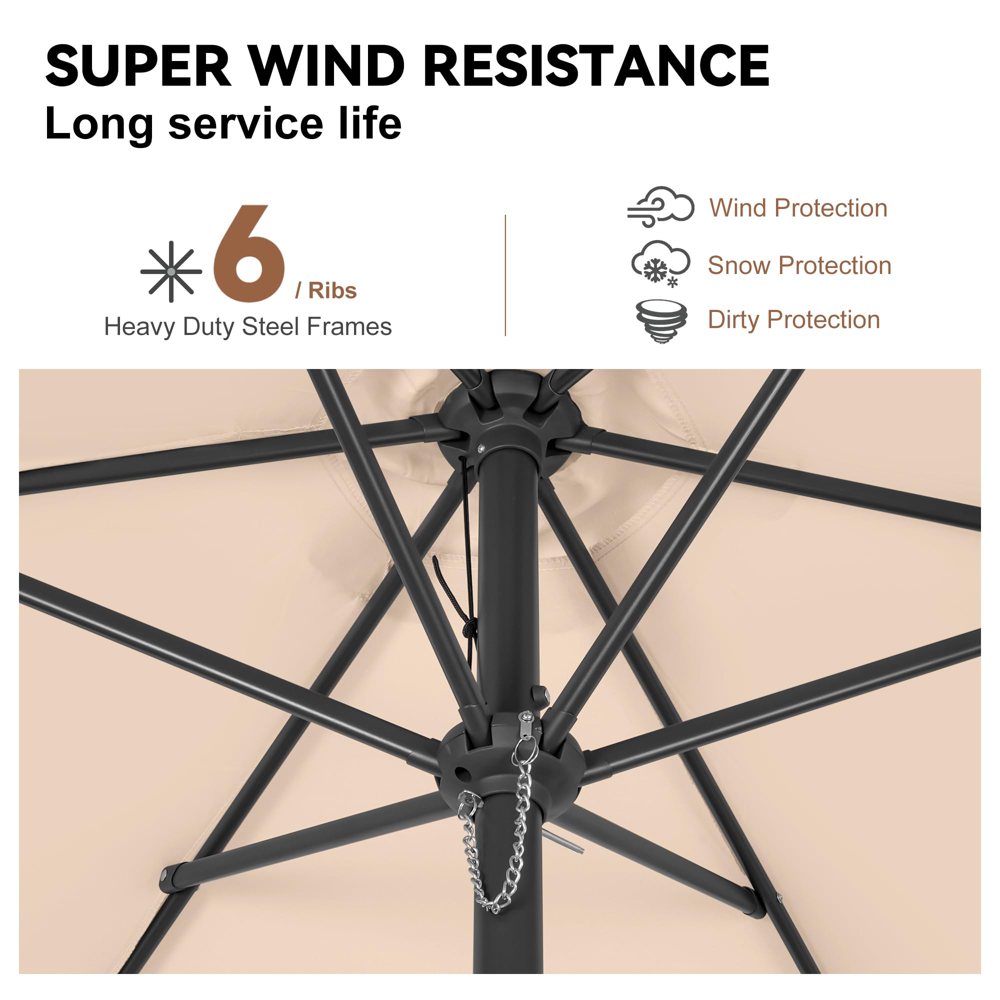 AckMizz doble ventilación superior para disipar calor