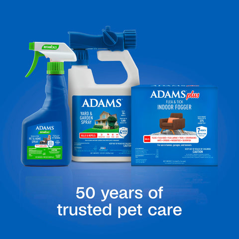 ADAMS fogger colocado sobre muebles protegidos para evitar manchas