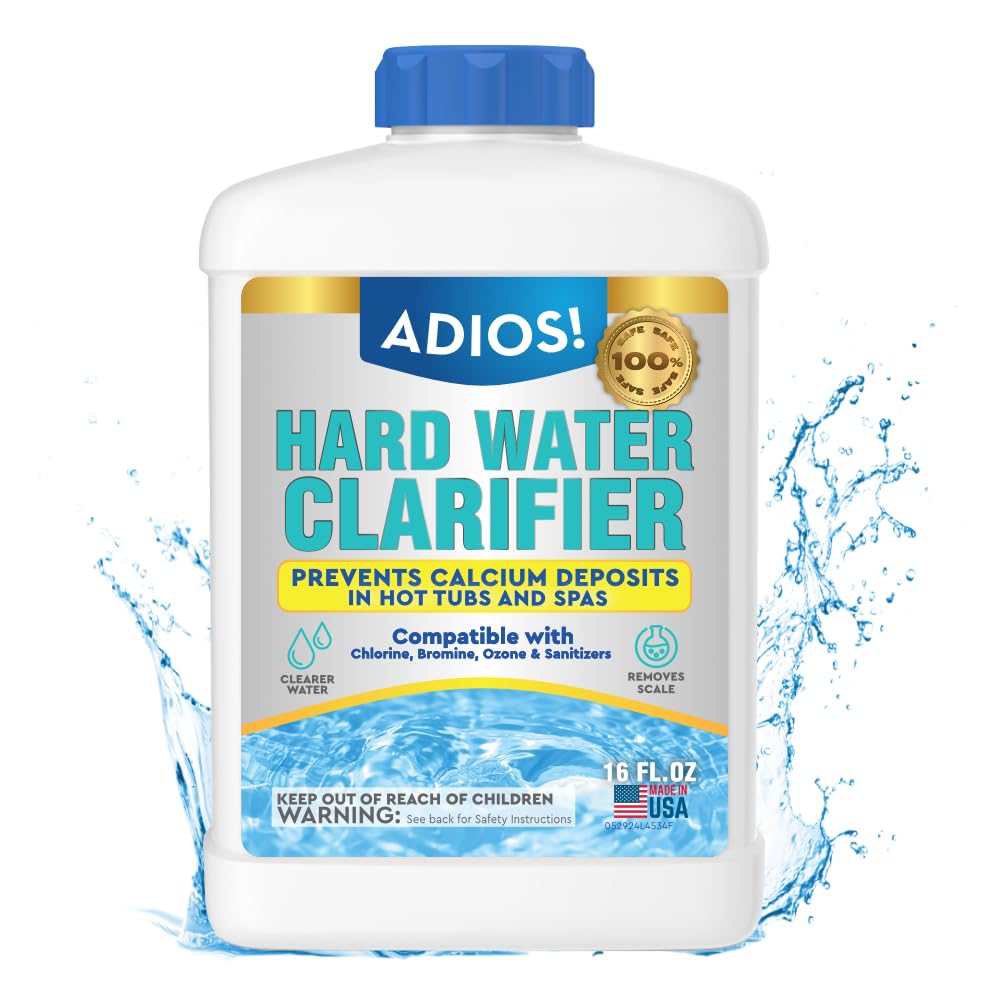 ADIOS! envase frontal 16 oz mostrando etiqueta clara y práctico dosificador