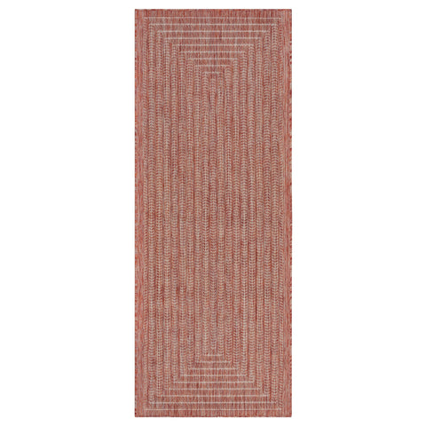 Adiva Rugs detalle de la textura de polipropileno que facilita limpieza rápida