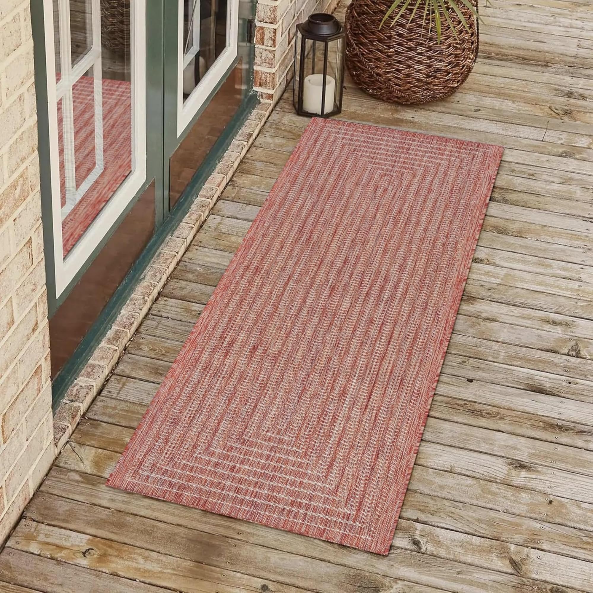 Adiva Rugs vista frontal del tapete mostrando diseño Copper Weiss y atractivo visual