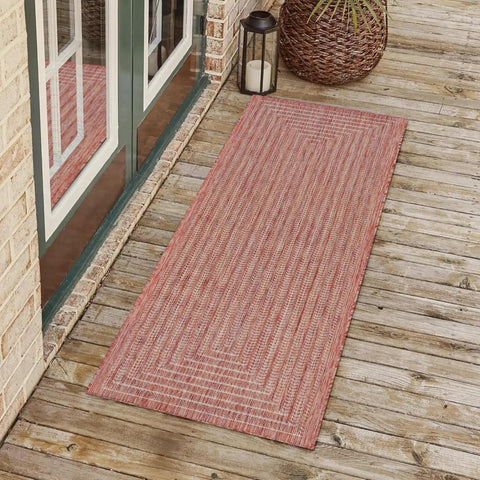 Adiva Rugs vista frontal del tapete mostrando diseño Copper Weiss y atractivo visual