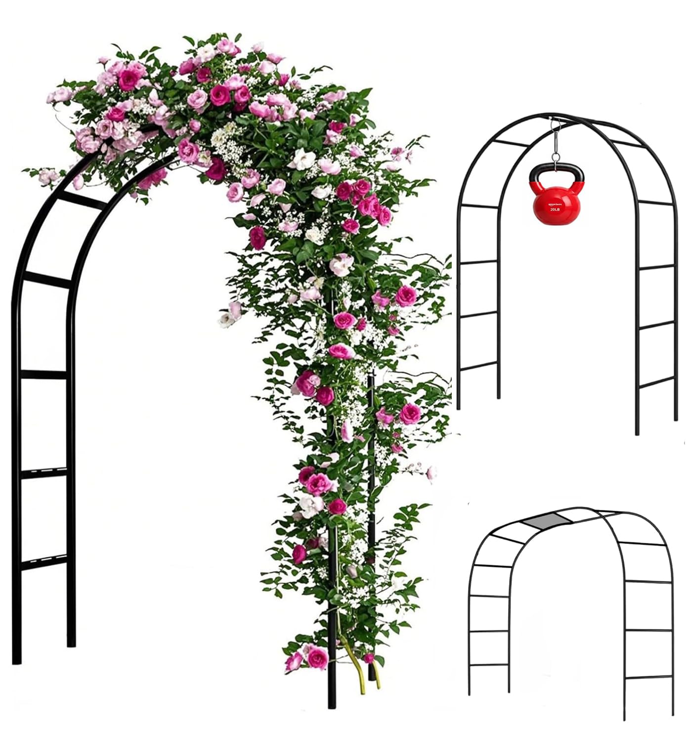Adorox arco frontal mostrando estructura y entrada decorativa
