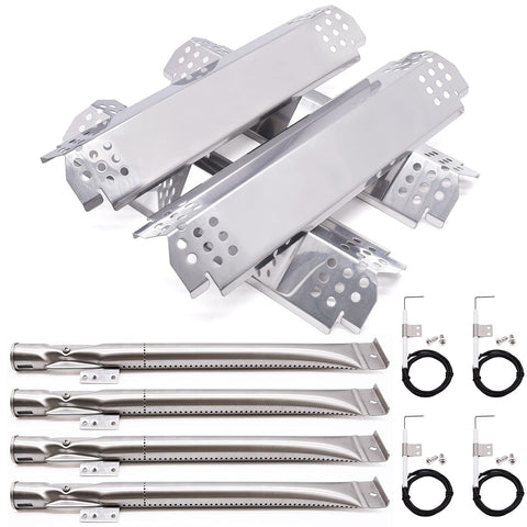 Adviace frontal del kit de repuestos para Nexgrill mostrando componentes clave y ahorro