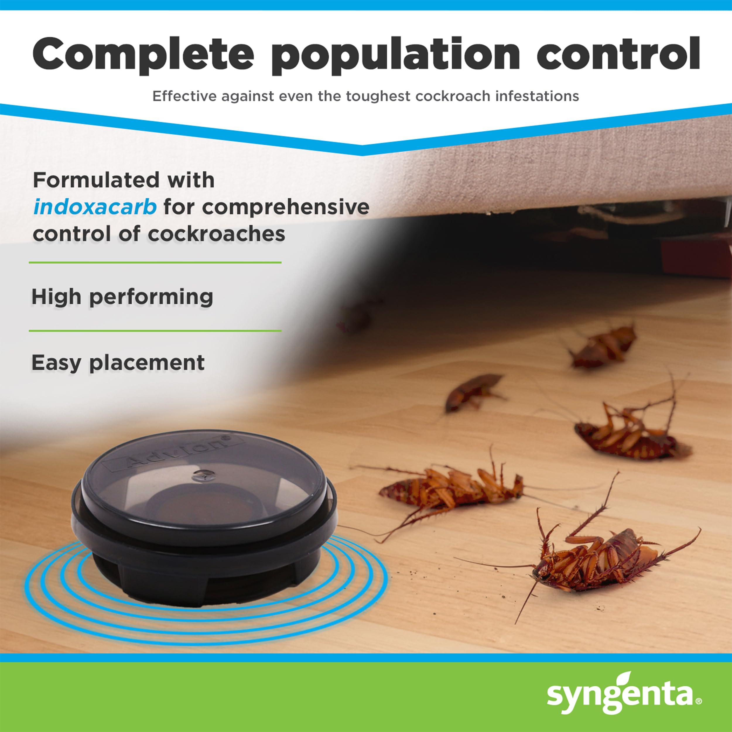 Syngenta Advion Arena colocada en cocina demuestra uso profesional y seguro