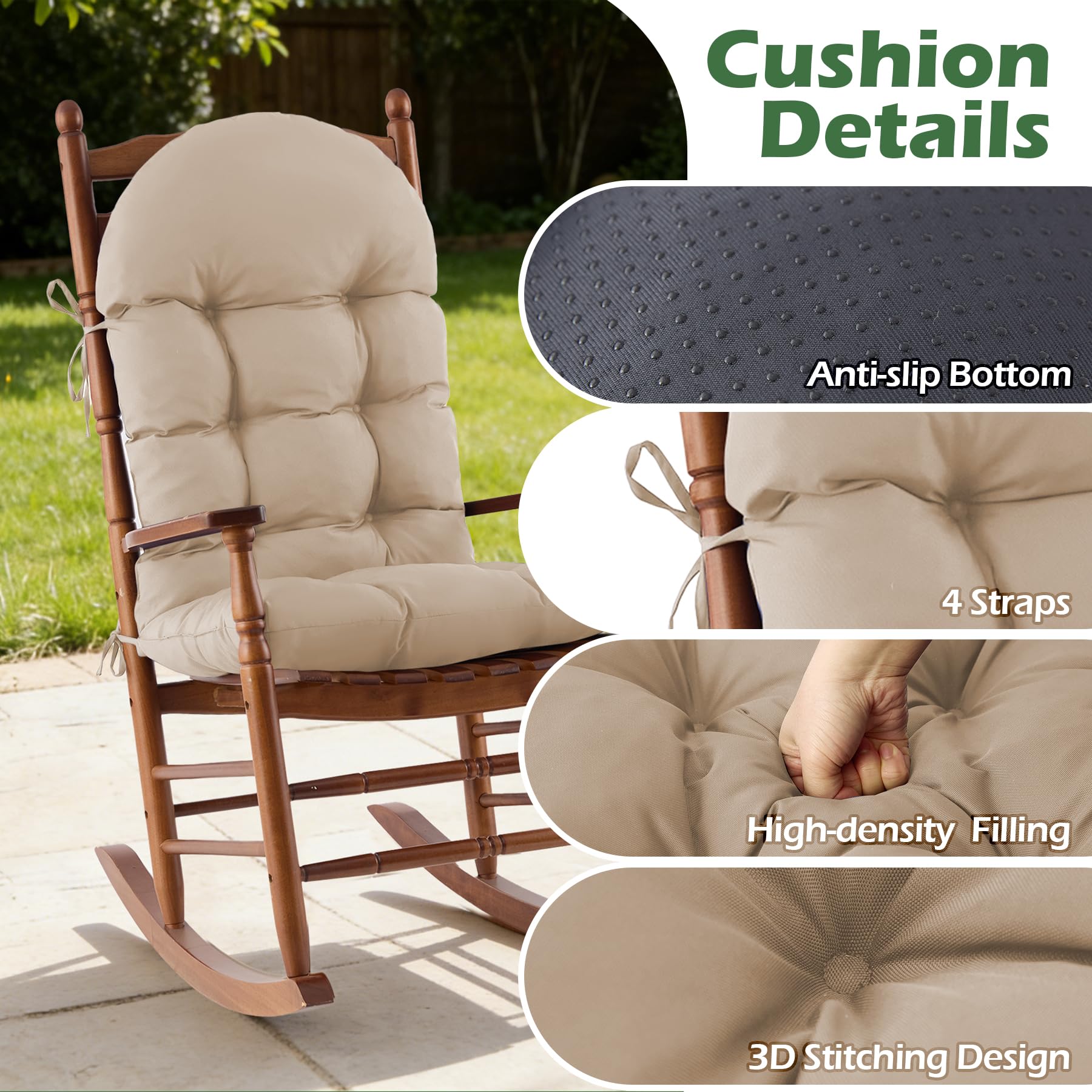 Aegisun detalle del tufting y relleno híbrido para soporte duradero