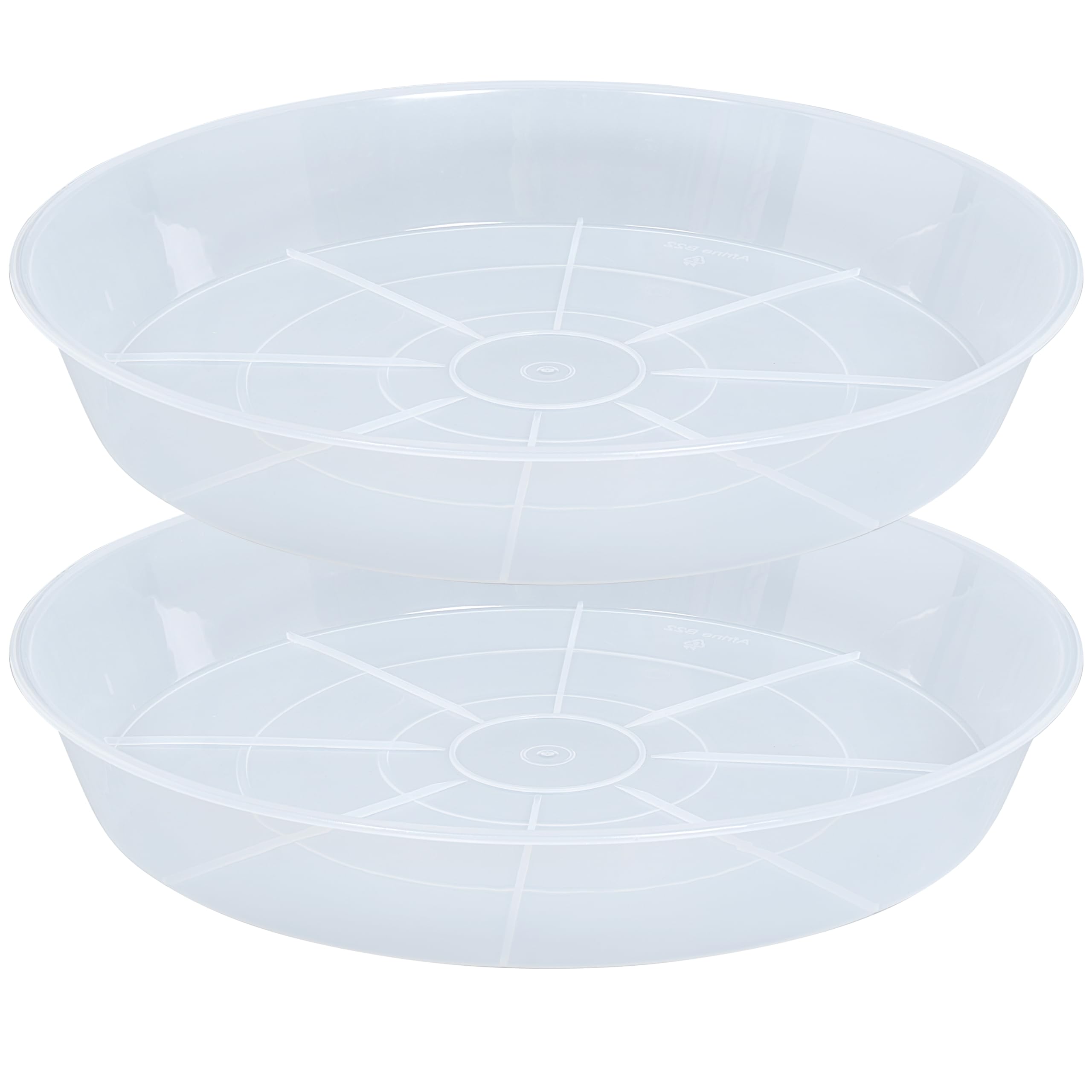 Afrine plato frontal 14" mostrando forma y tamaño para proteger superficies
