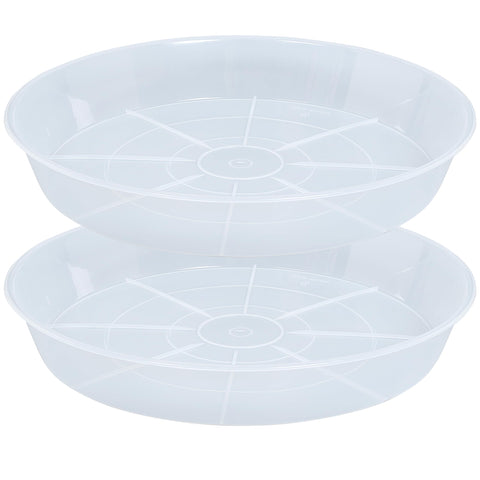 Afrine plato frontal 14" mostrando forma y tamaño para proteger superficies