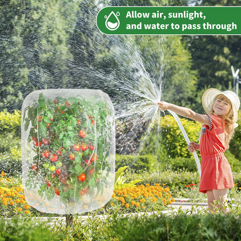 afzdby malla instalada en jardín mostrando protección práctica en patio