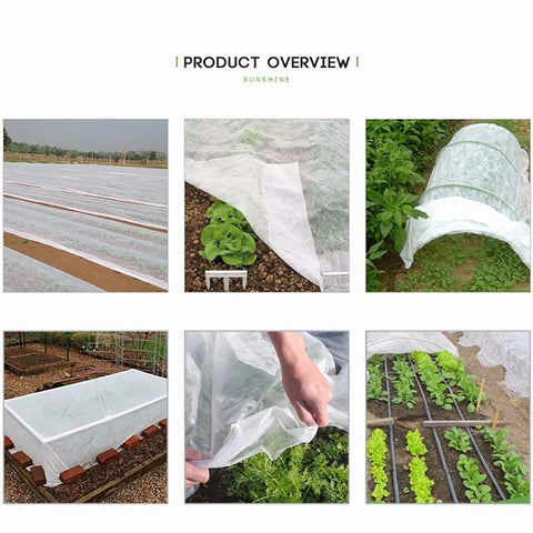 Agfabric borde asegurado con piedra, fijación estable y simple