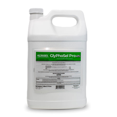 Agrisel GlyPhoSel Pro frente del producto mostrando envase y rendimiento